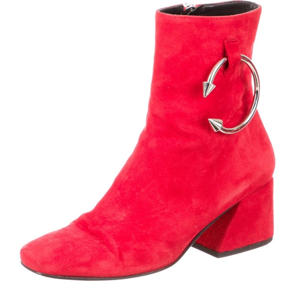 Dorateymur Red Boots - Picture 2 of 6